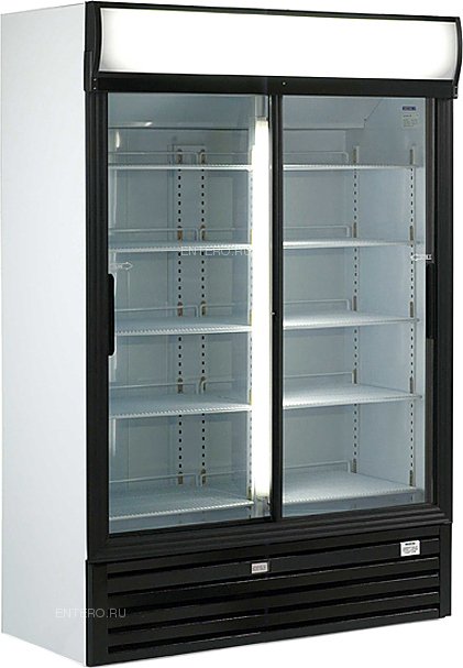 Шкаф холодильный Tefcold SLDG1000 Дания 940 л.  1350*680*2035 мм.